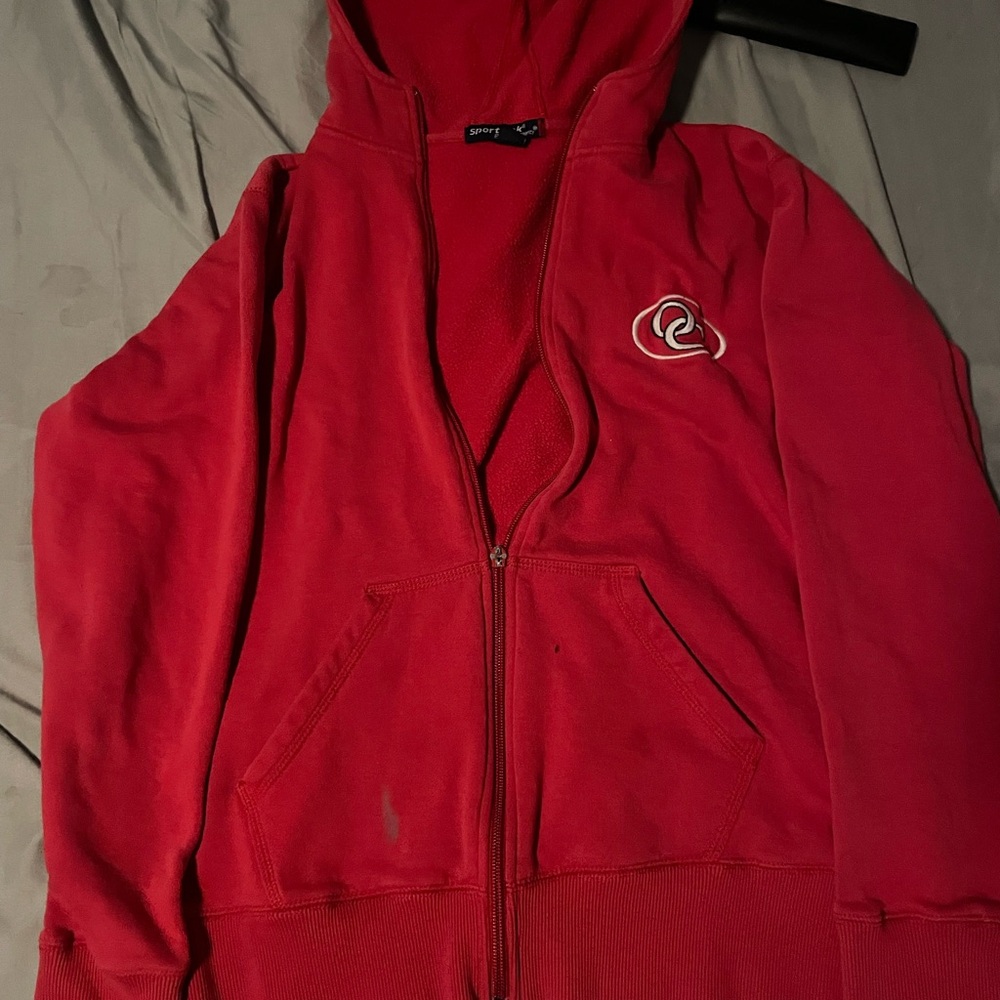 Sport-Tek Vibrant Red Ladies Jacket